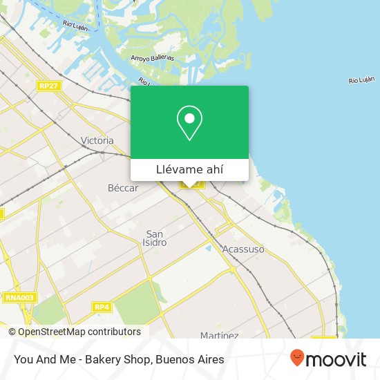 Mapa de You And Me - Bakery Shop