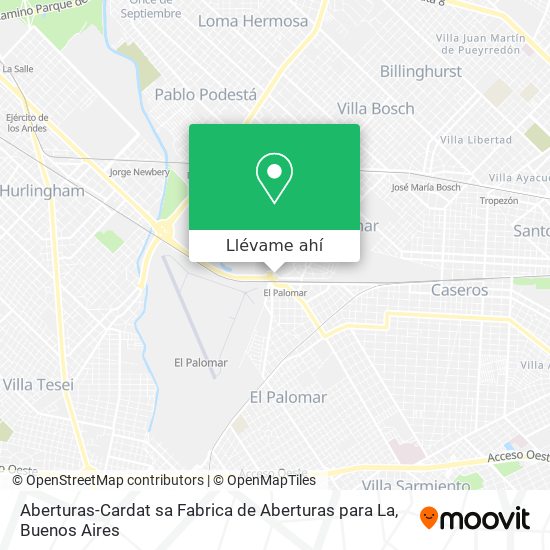 Mapa de Aberturas-Cardat sa Fabrica de Aberturas para La