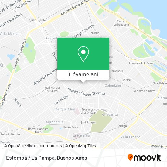 Mapa de Estomba / La Pampa