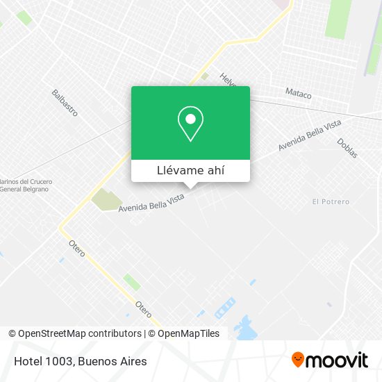 Mapa de Hotel 1003