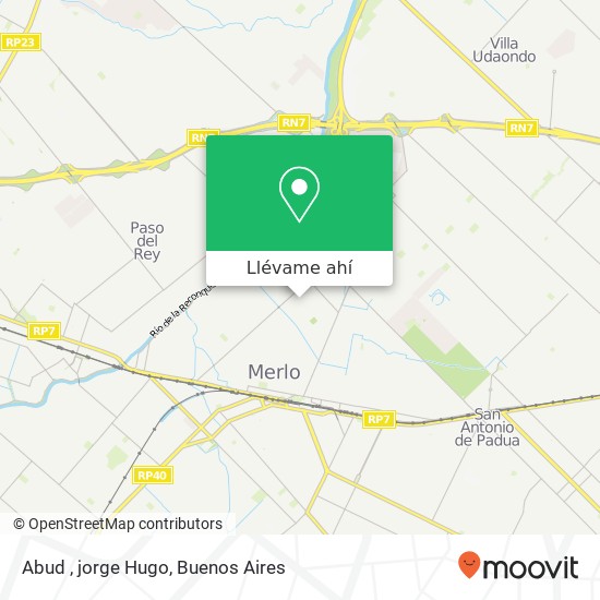 Mapa de Abud , jorge Hugo