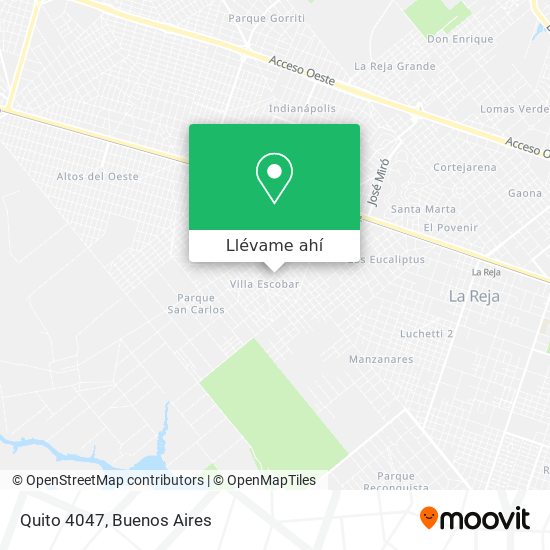 Mapa de Quito 4047