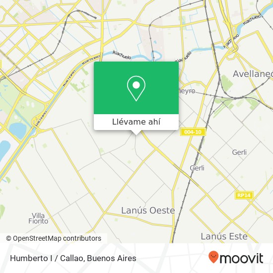 Mapa de Humberto I / Callao