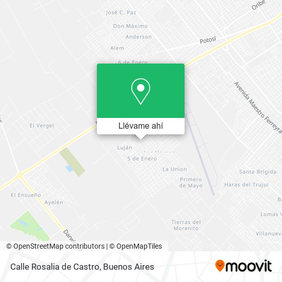 Mapa de Calle Rosalia de Castro