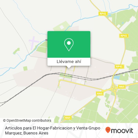 Mapa de Articulos para El Hogar-Fabricacion y Venta-Grupo Marquez