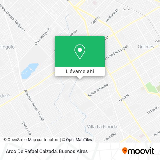 Mapa de Arco De Rafael Calzada