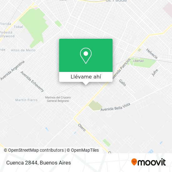 Mapa de Cuenca 2844