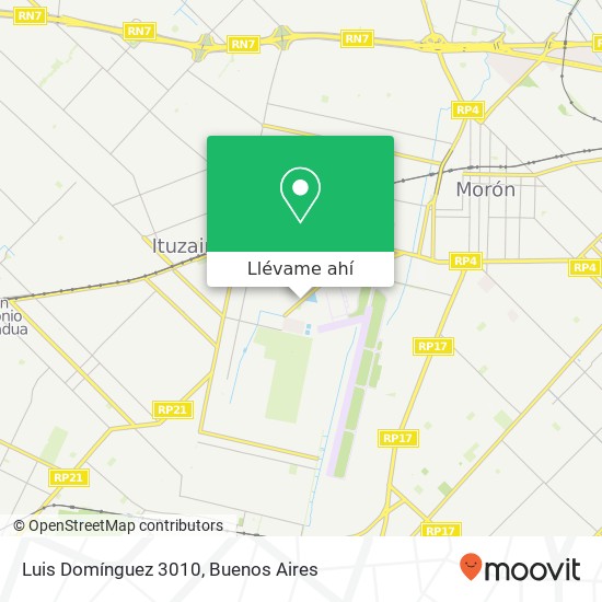 Mapa de Luis Domínguez 3010