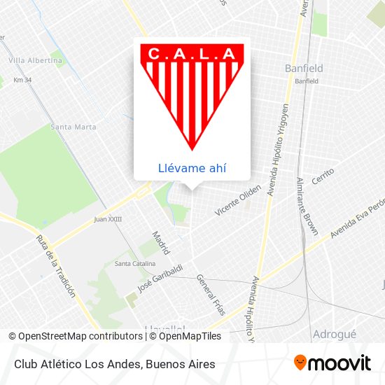 Cómo llegar a Club Atlético Independiente de Burzaco en Almirante Brown en  Colectivo o Tren?