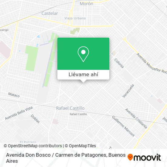 Mapa de Avenida Don Bosco / Carmen de Patagones