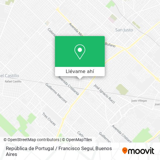 Mapa de República de Portugal / Francisco Seguí