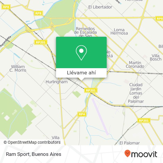 Mapa de Ram Sport