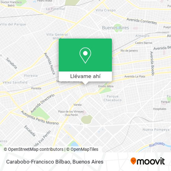 Mapa de Carabobo-Francisco Bilbao