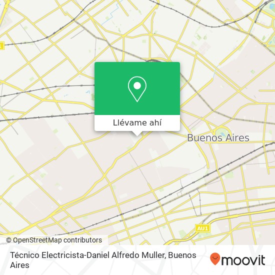 Mapa de Técnico Electricista-Daniel Alfredo Muller