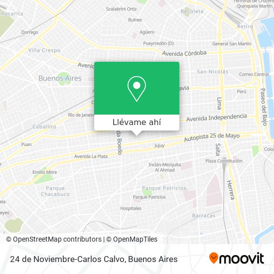 Mapa de 24 de Noviembre-Carlos Calvo