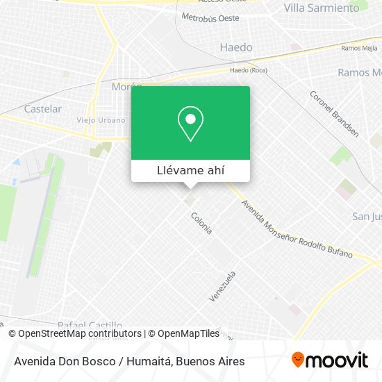 Mapa de Avenida Don Bosco / Humaitá