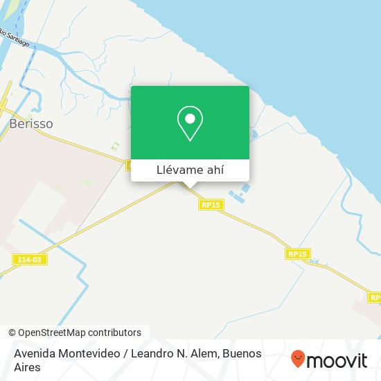 Mapa de Avenida Montevideo / Leandro N. Alem