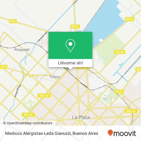 Mapa de Medicos Alergistas-Leda Gianuzzi