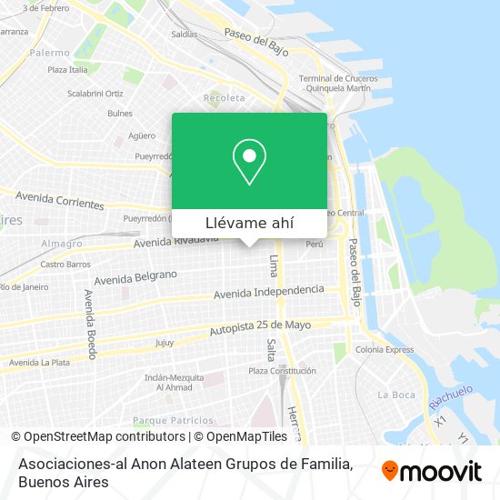 Mapa de Asociaciones-al Anon Alateen Grupos de Familia