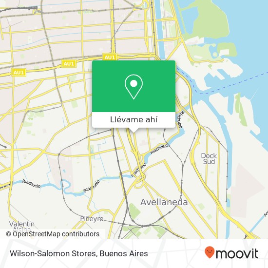Mapa de Wilson-Salomon Stores