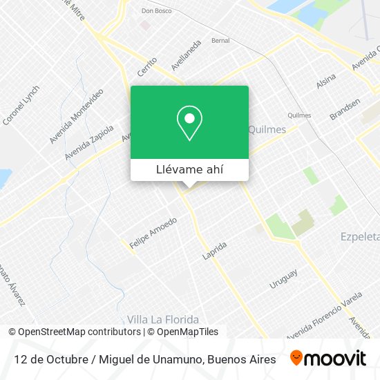 Mapa de 12 de Octubre / Miguel de Unamuno