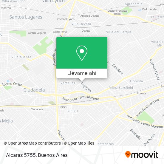 Mapa de Alcaraz 5755