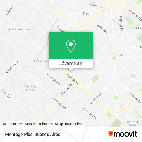 Mapa de Montego Plus