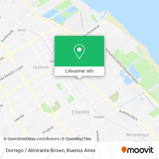 Mapa de Dorrego / Almirante Brown