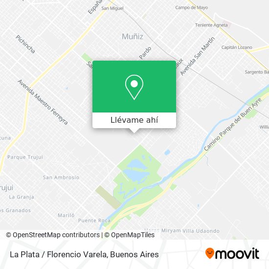 Mapa de La Plata / Florencio Varela