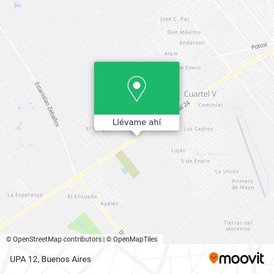 Mapa de UPA 12