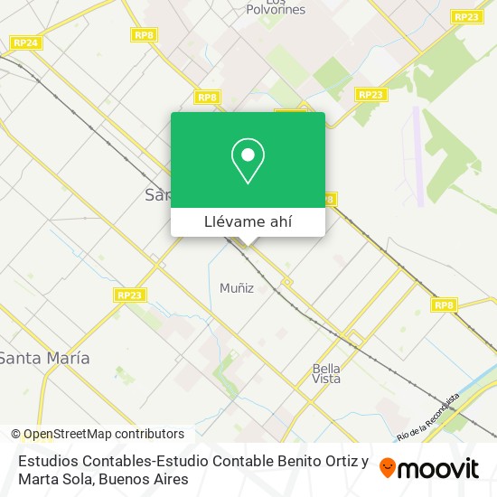 Mapa de Estudios Contables-Estudio Contable Benito Ortiz y Marta Sola