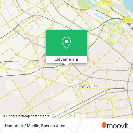 Mapa de Humboldt / Murillo