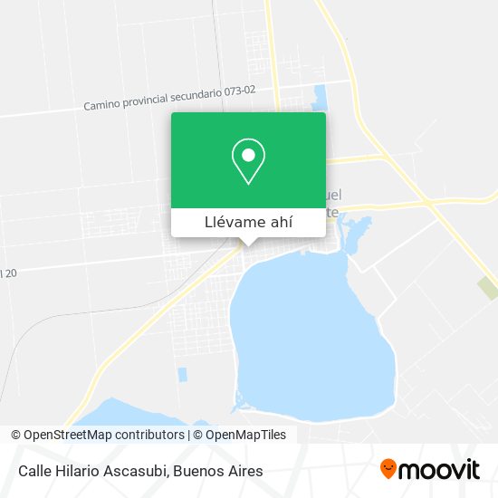 Mapa de Calle Hilario Ascasubi