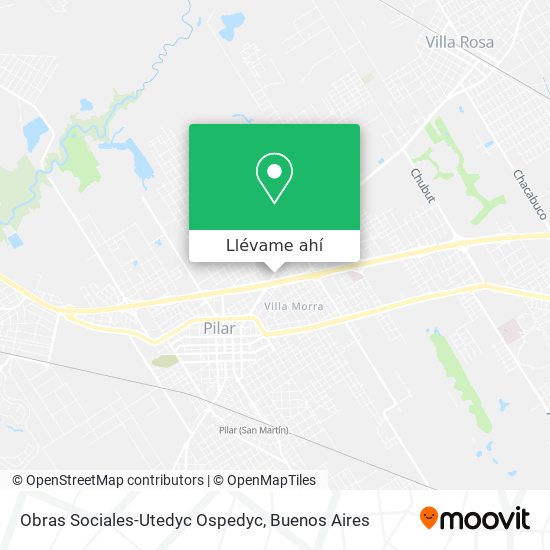 Mapa de Obras Sociales-Utedyc Ospedyc