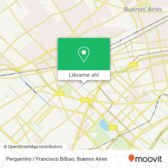 Mapa de Pergamino / Francisco Bilbao