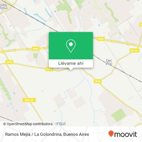 Mapa de Ramos Mejía / La Golondrina