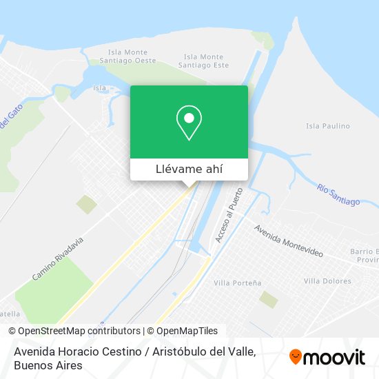 Mapa de Avenida Horacio Cestino / Aristóbulo del Valle