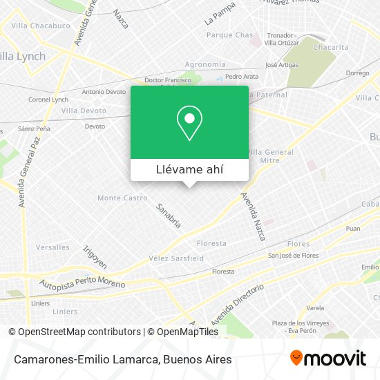 Mapa de Camarones-Emilio Lamarca