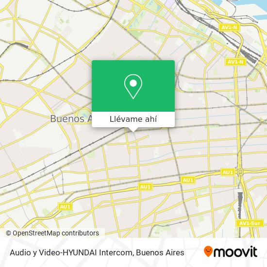 Mapa de Audio y Video-HYUNDAI Intercom