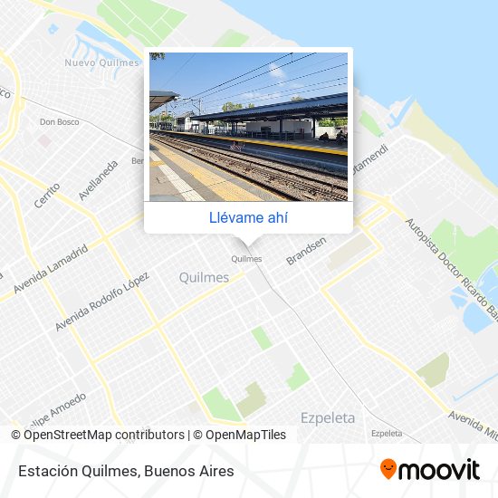 Mapa de Estación Quilmes