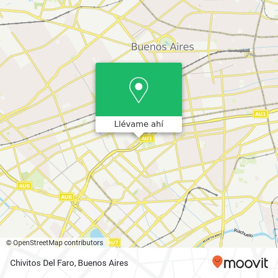 Mapa de Chivitos Del Faro