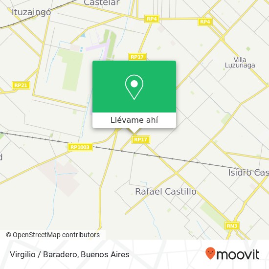 Mapa de Virgilio / Baradero