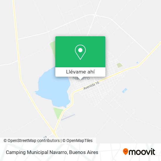 Mapa de Camping Municipal Navarro