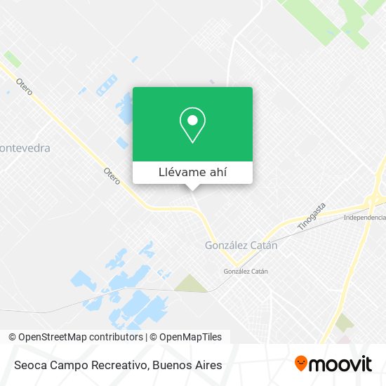 Mapa de Seoca Campo Recreativo