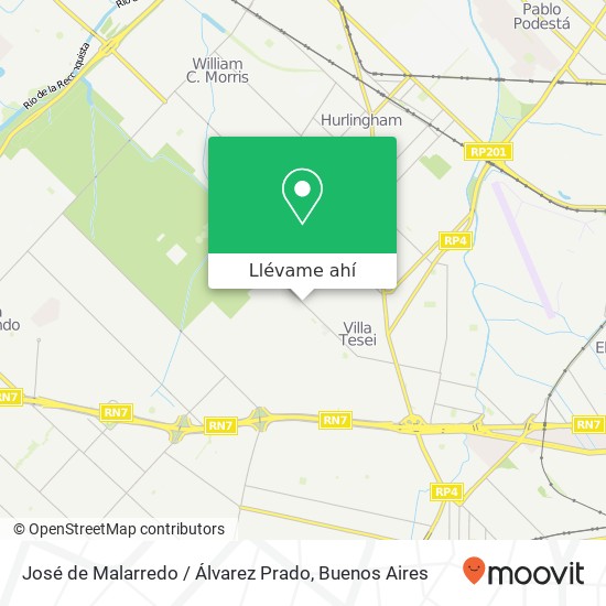 Mapa de José de Malarredo / Álvarez Prado