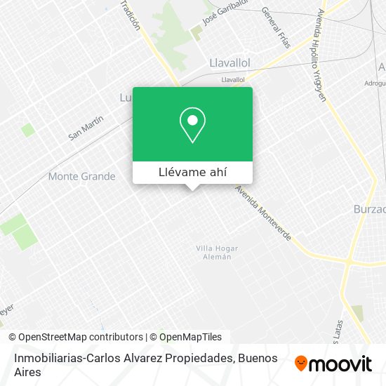 Mapa de Inmobiliarias-Carlos Alvarez Propiedades