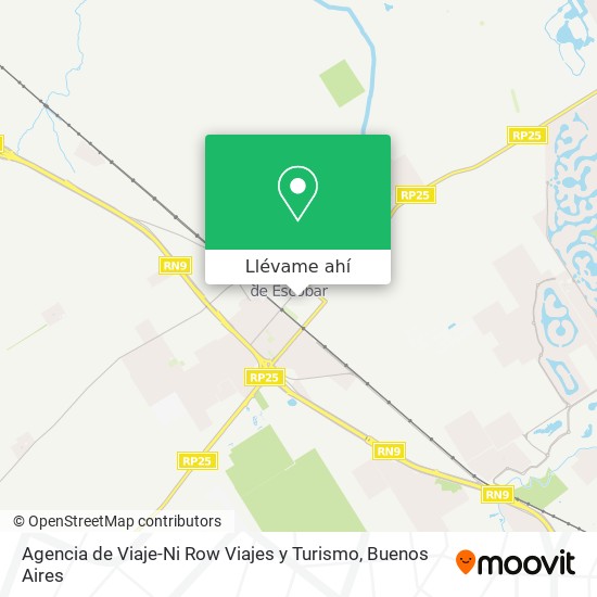 Mapa de Agencia de Viaje-Ni Row Viajes y Turismo