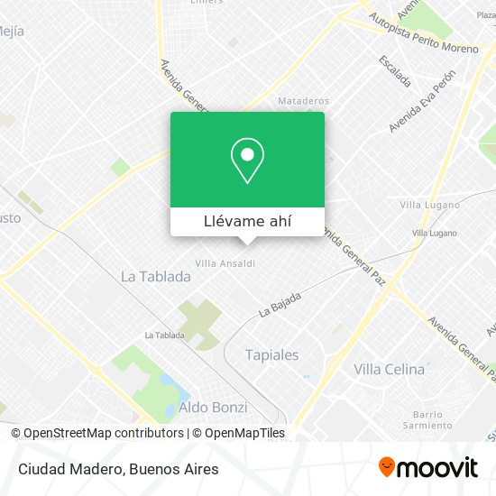 Mapa de Ciudad Madero