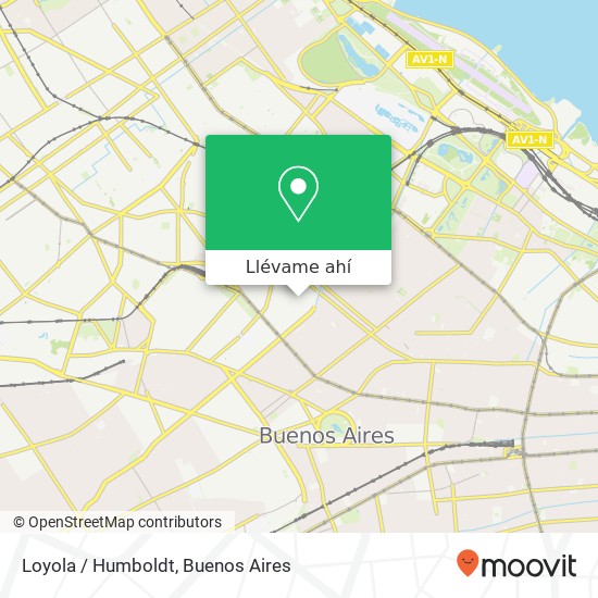 Mapa de Loyola / Humboldt