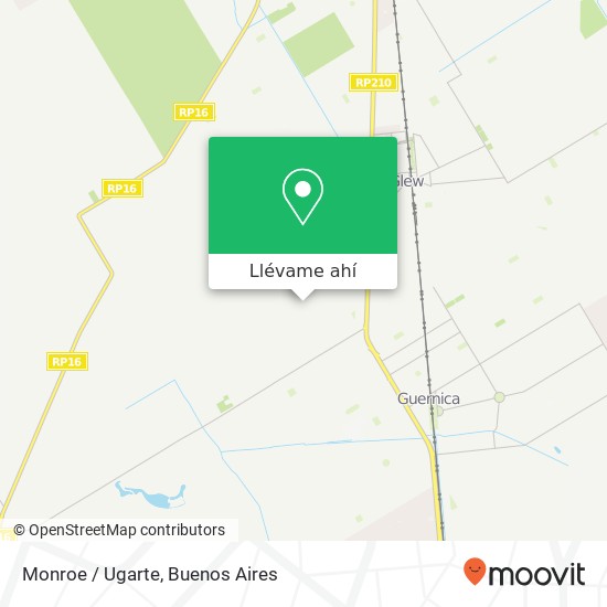 Mapa de Monroe / Ugarte
